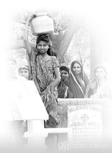 Gospel for Asia founded by Dr. K.P. Yohannan: Jesus Well blesses the whole community