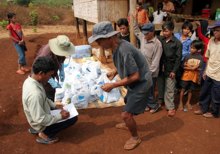 Bednets distribution