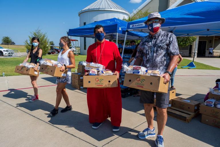 Gospel for Asia (GFA World) & volunteers will give away hundreds of food relief packages Sept 19 to help local families impacted by COVID 19