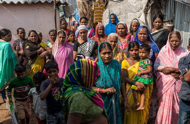 GFA Sisters of compassion serve these desperate widows in slum