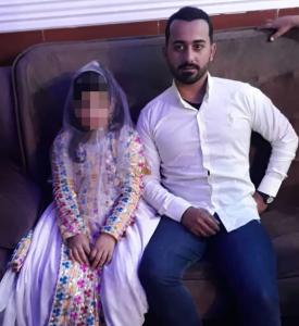 Photo of a 2019 “child marriage” in Iran