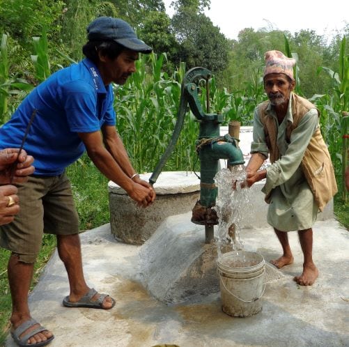 Discussing the areas with short water supplies, the difficult to find clean water, & the Gospel for Asia Well that ensure none will go thirsty