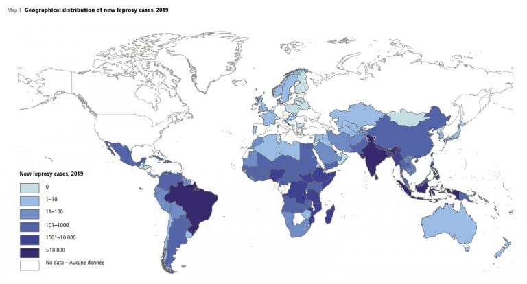 Leprosy Map 2019