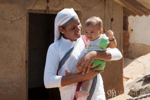 Discussing those in poverty who have no access to clean water, & medical care, & Gospel for Asia Sisters of Compassion that provide health care to the needy