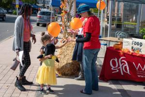 GFA World Canada connected with the local community by participating in this year's Stoney Creek Pumpkin Fest Pumpkin Fest.