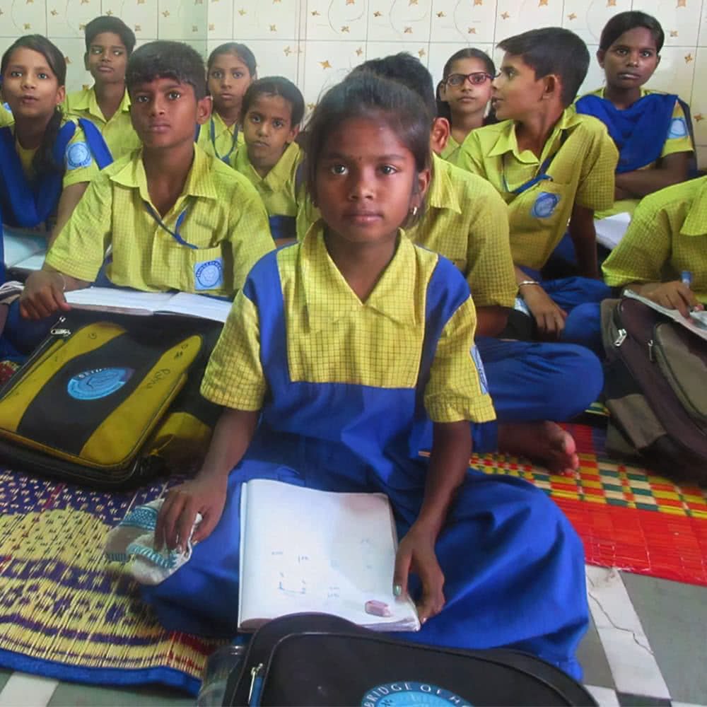 Kasni attends class in GFA World child sponsorship program