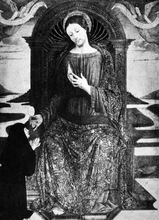 The Savior by Quirizio di Giovanni da Murano -- Wikimedia