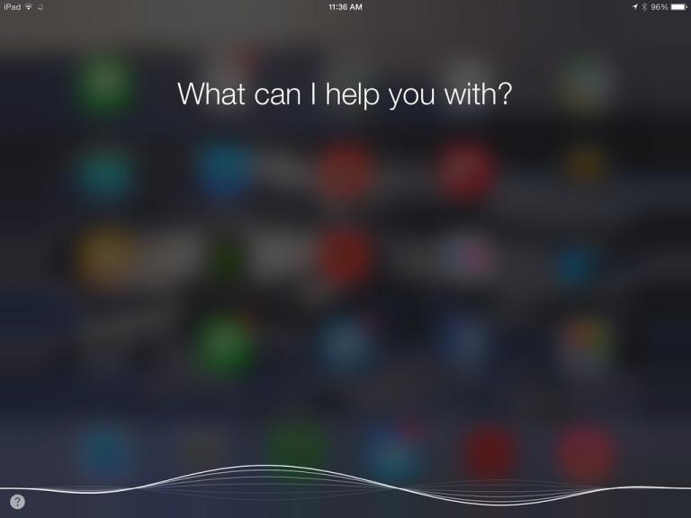 "Siri welcome screen," Ted Drake, CC