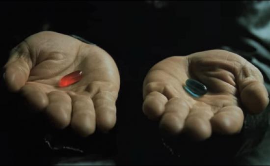 red blue pill accepting reality afterlife Islam