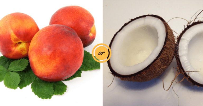 Peach or Coconut