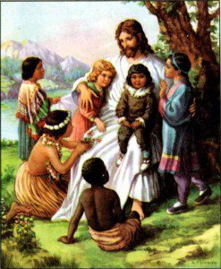 jesus with the little children