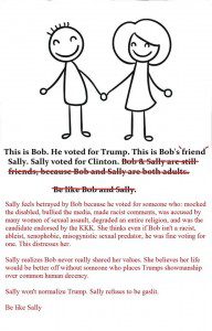 Bob, Sally, Trump