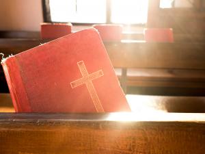 Faith-Christian-Church-Bible-Pew-sun_credit-Shutterstock