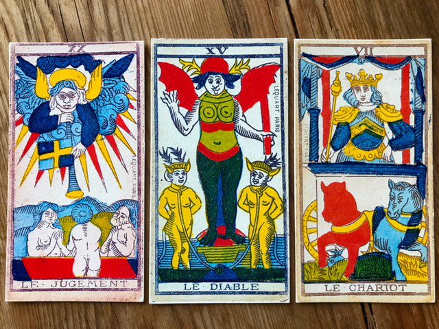 Lequart Pochoir Marseille Tarot (Photo: Camelia Elias)