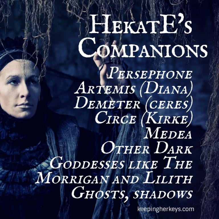 Artemis Hekate Hecate Persephone Diana