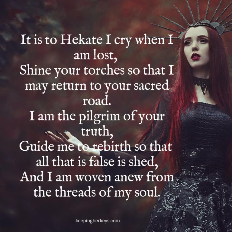Hekate Hecate powers goddess witch mother