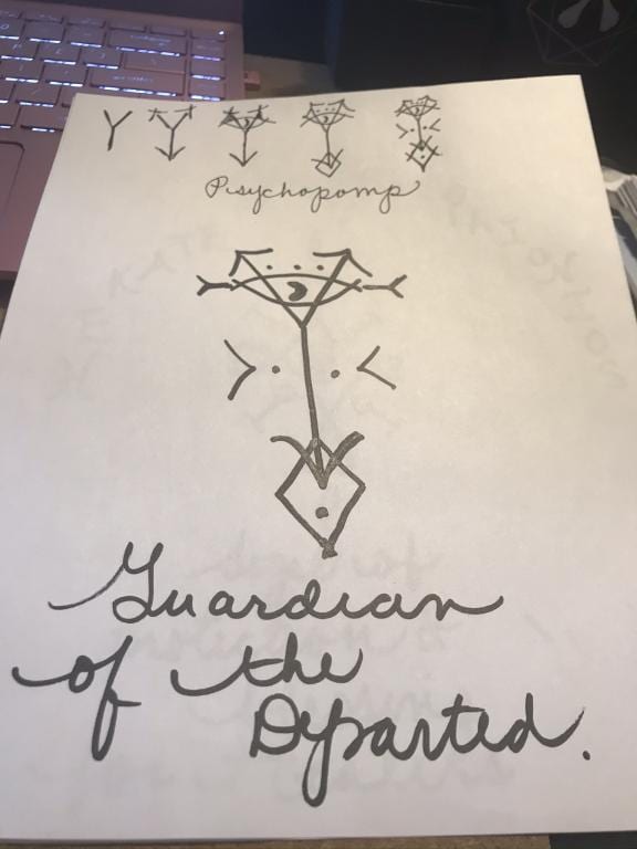 Hekate ritual the dead psychopomp sigil