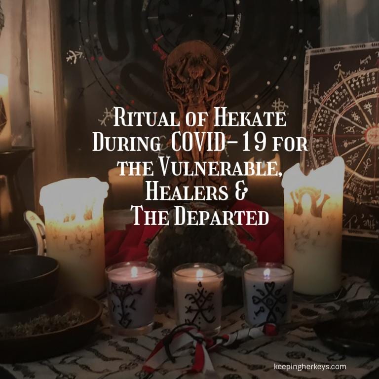 Image of an altar to Hekate