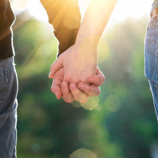 Faith. (The More you love God, the more capacity you will have to love each other.)
