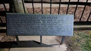 Far West Temple prophecy fulfilled plaque