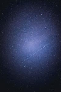 Perseid meteors shower