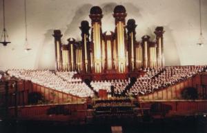 1959 picture of the Tabernacle Choir