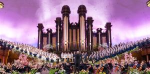 Choir, orchestra, and handbells