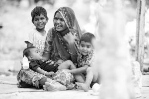 mothers and children