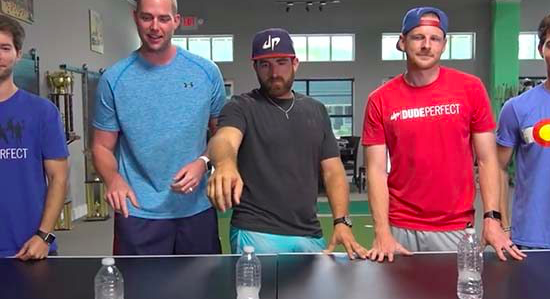 1) DUDE PERFECT (over 19 million views)