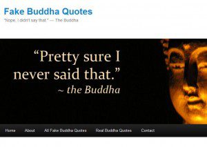 Fake Buddha Quotes