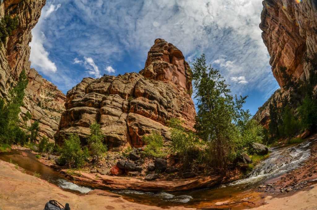 Utah - Pleasant Creek bend