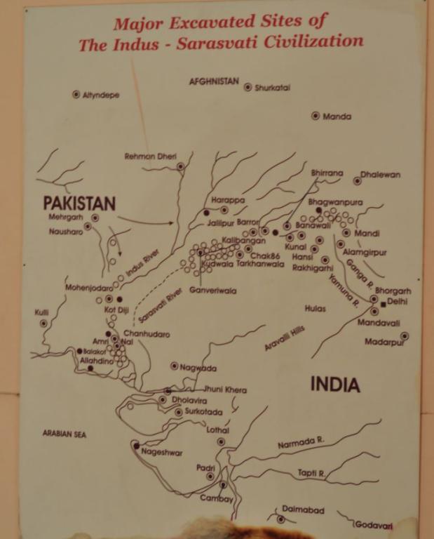 Indus River Civilization major sites India National Museum New Delhi
