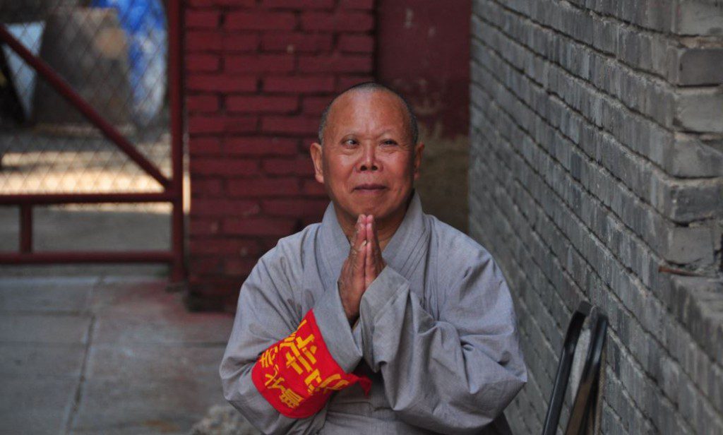 wutai shan monk china