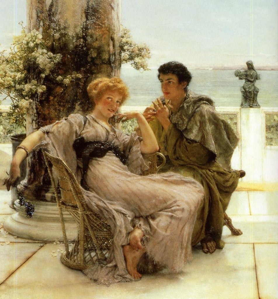 Lawrence Alma-Tadema's The Proposal