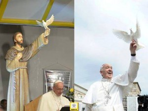 Saint_Francis_Pope_Francis_Doves