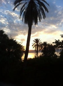 Sunrise on the Sea of Galilee