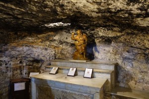 Elijah's cave atop Mt. Carmel