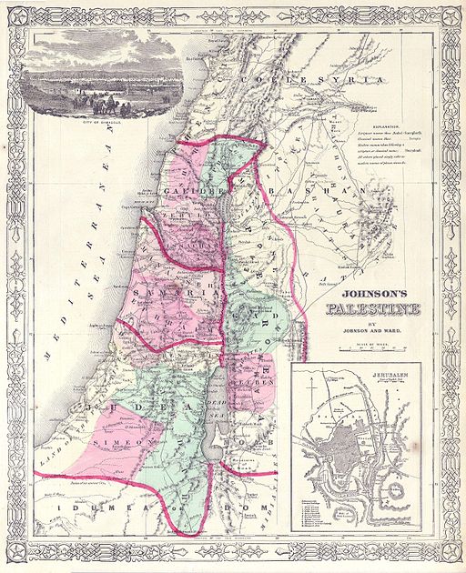 1864_Johnson_Map_of_Israel,_Palestine,_or_the_Holy_Land_-_Geographicus_-_Palestine-j-64