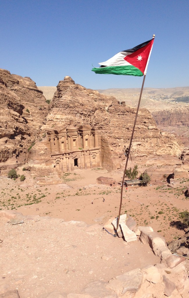 Looking down on The Monastery, Petra