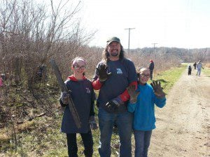 Gaians at Blue River Rescue : March 2014.