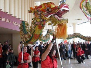 Dragon Dance, photo by Bob Fisher.