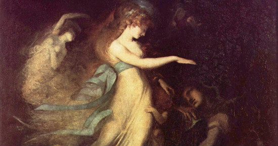 "Prince Arthur and the Fairy Queen" by Johann Heinrich Füssli. From WikiMedia