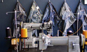 Nudie Jeans repair shop. Courtesy Nudie Jeans