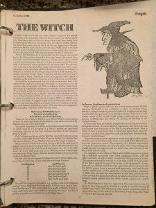 The Witch, article from Dragon Magazine Nov. 1980