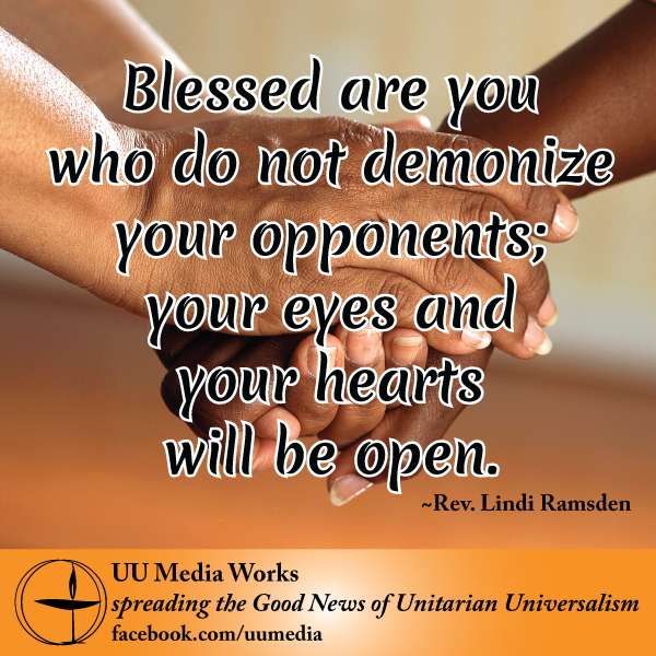 blessed are you who do not demonize