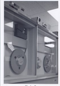 A pair of IBM 2415 reel-to-reel tape drives