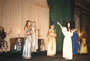 Temple of Isis at the 1993 Parliament of World Religions. 