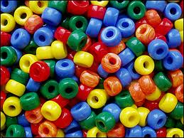 multicolor beads