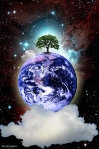 Mother Earth. Composite by (cc) 2013.