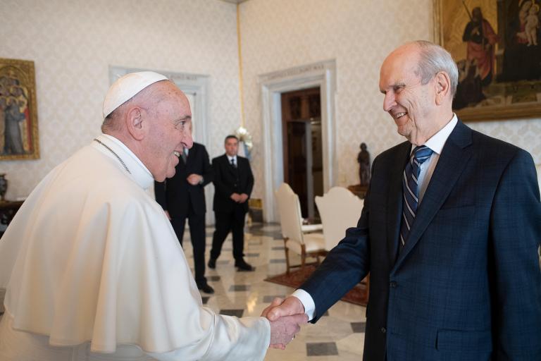 Pope Francis, Russell M. Nelson